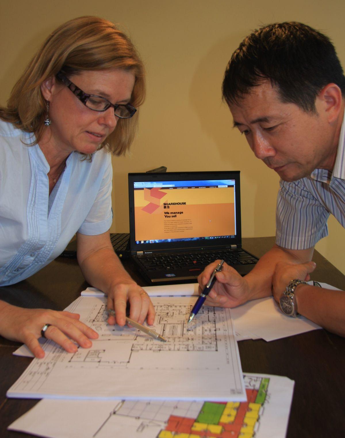 Managing partners of Sharehouse in 2012 when designing Sharehouse
